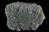 Silvery Druzy Quartz Cluster - Uruguay #121400-1